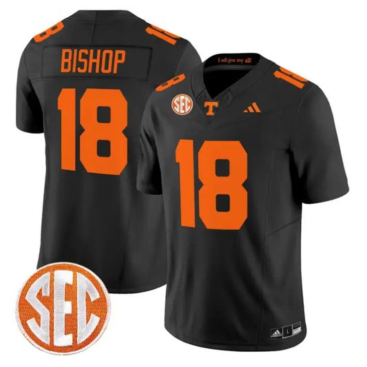 DeSean Bishop Jersey #18 Tennessee Vols 2026 Vapor Limited Stitched