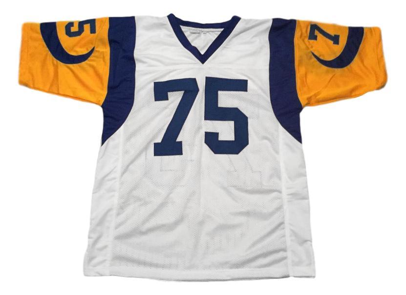 Deacon Jones Jersey #75 Custom Unsigned Football Stitched White