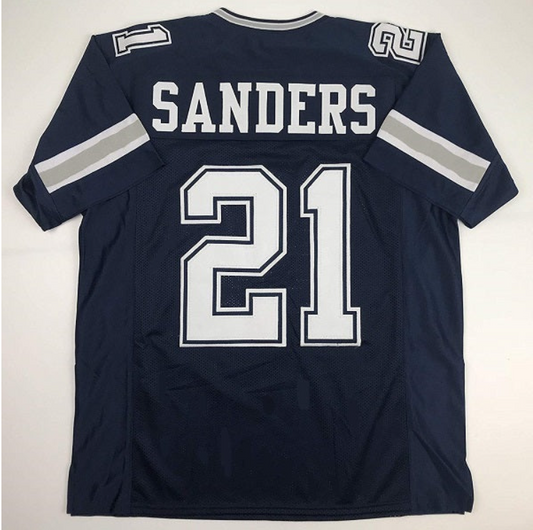 Deion Sanders Jersey Dallas Cowboys Custom Throwback Football