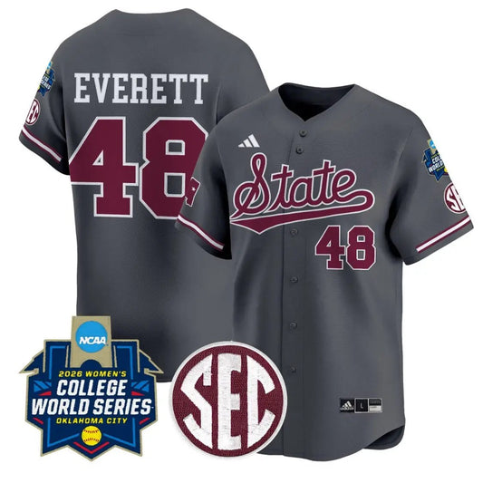 Delainey Everett Jersey #48 State Softball 2026 World Series Stitched