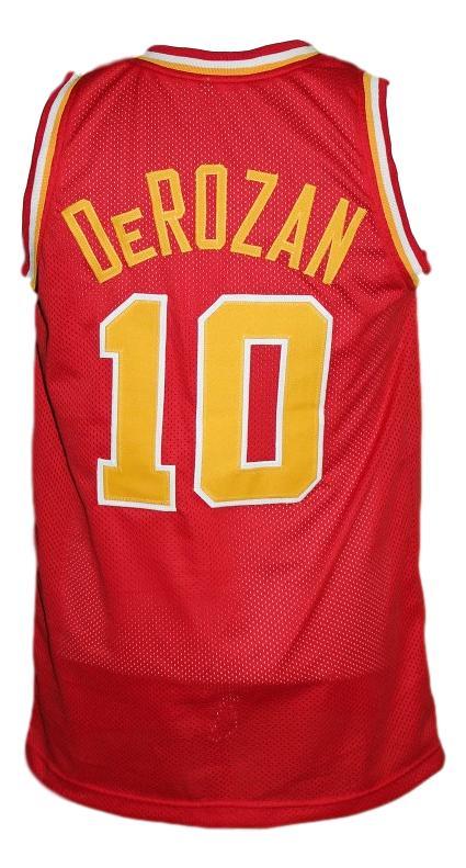 Demar Derozan Jersey #10 Usc College Basketball Sewn Red