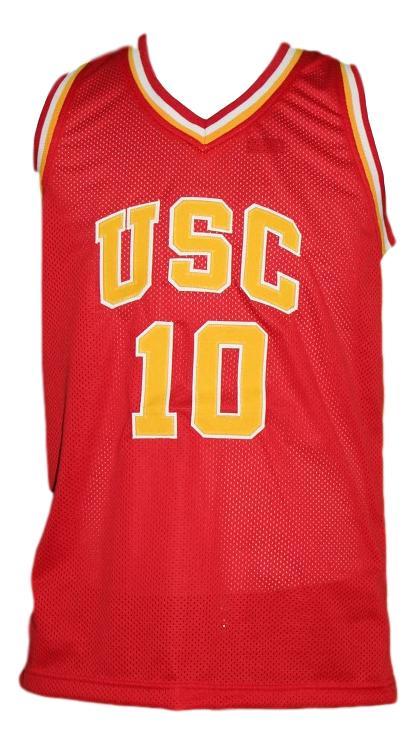 Demar Derozan Jersey #10 Usc College Basketball Sewn Red