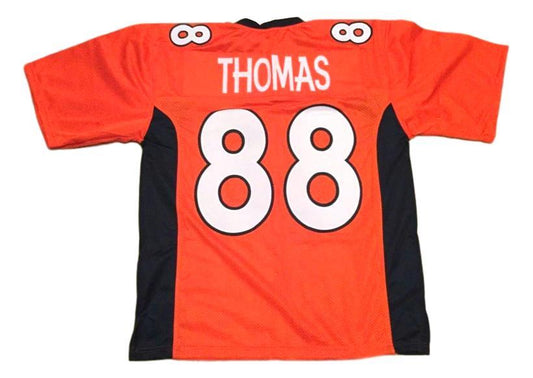 Demaryius Thomas Jersey #88 Custom Unsigned Football Stitched Orange