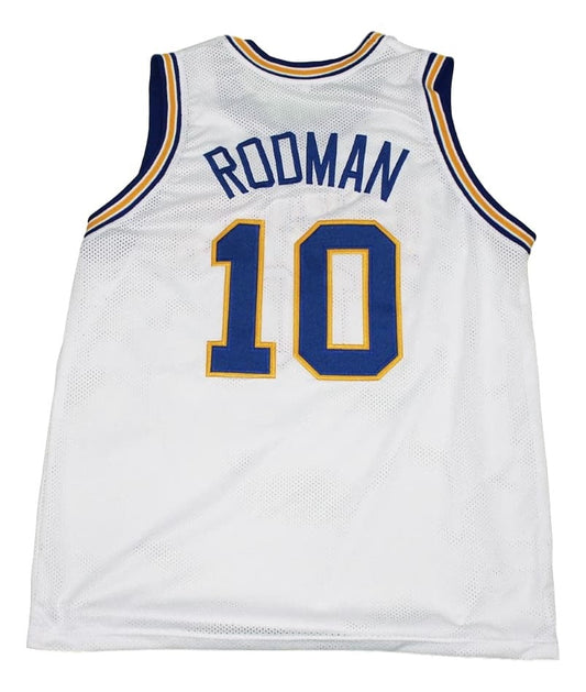 Dennis Rodman Jersey #10 Oklahoma Savages Basketball White (Copy)