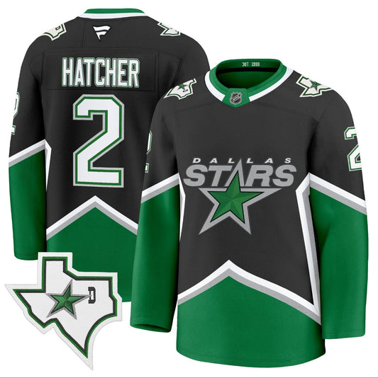 Derian Hatcher Jersey #2 Dallas Stars '99 Throwback Premium All Stitched