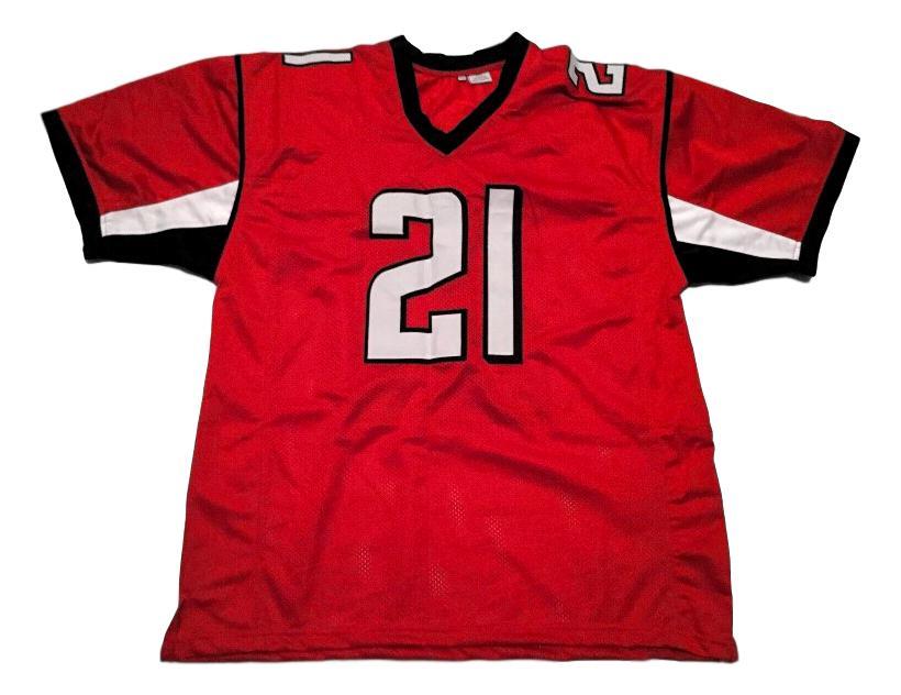 Desmond Trufant Jersey #21 Custom Unsigned Football Stitched Red