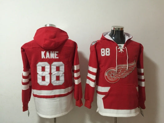 Detroit Red Wings #88 Patrick Kane Pullover Hoodie