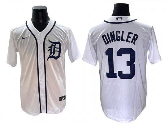 Detroit Tigers #13 Dillon Dingler Limited Jersey - White