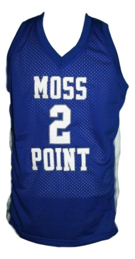 Devin Booker Jersey #2 Moss Point High School Basketball Blue