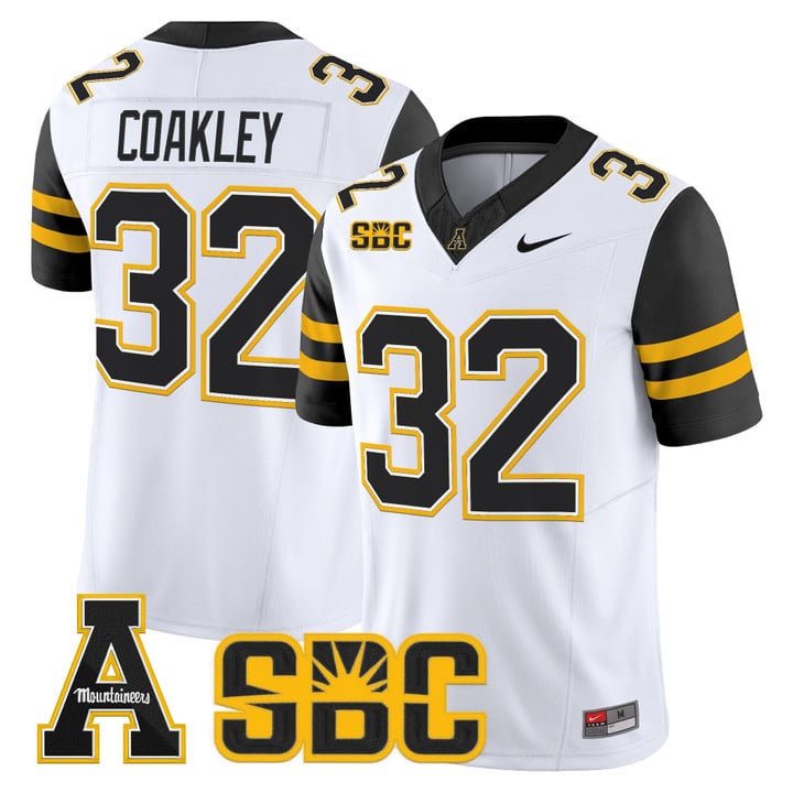 Dexter Coakley Jersey #32 App State Mountaineers 2025 Vapor Limited Stitched