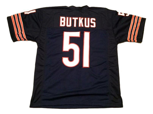 Dick Butkus Jersey #51 Custom Unsigned Football Stitched Blue
