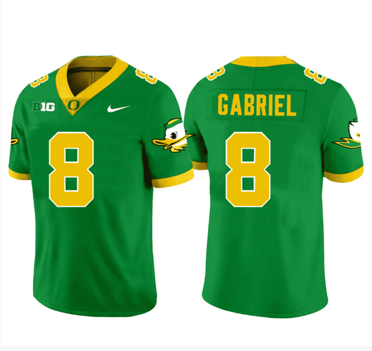 Dillon Gabriel Jersey #8 Oregon Ducks Football Green