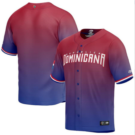 Dominican Baseball Team World Baseball Classic Jersey – Red