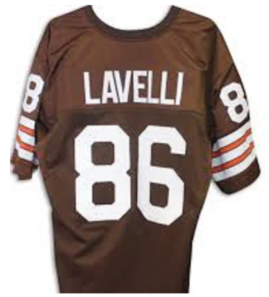 Donte Lavelli Jersey Cleveland Browns Custom Throwback Football