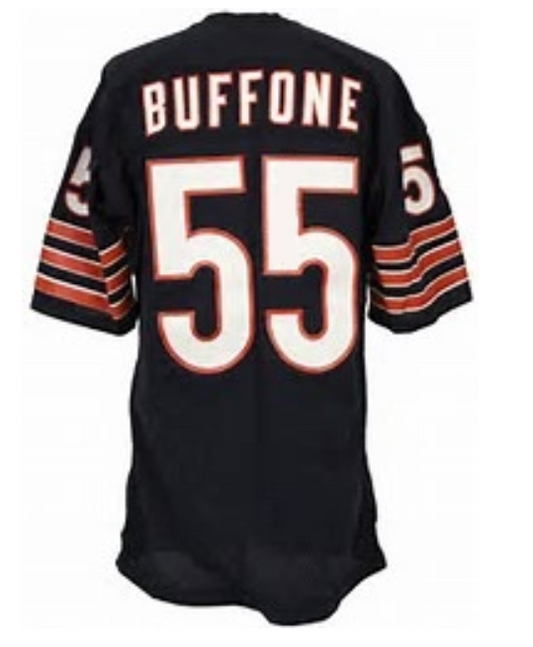 Doug Buffone Jersey Chicago Bears Custom Throwback Football