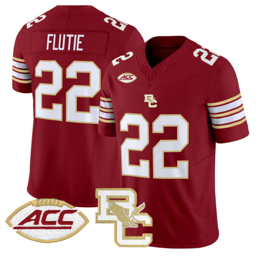 Doug Flutie Jersey #22 Boston College Eagles 2025 Vapor Stitched Maroon