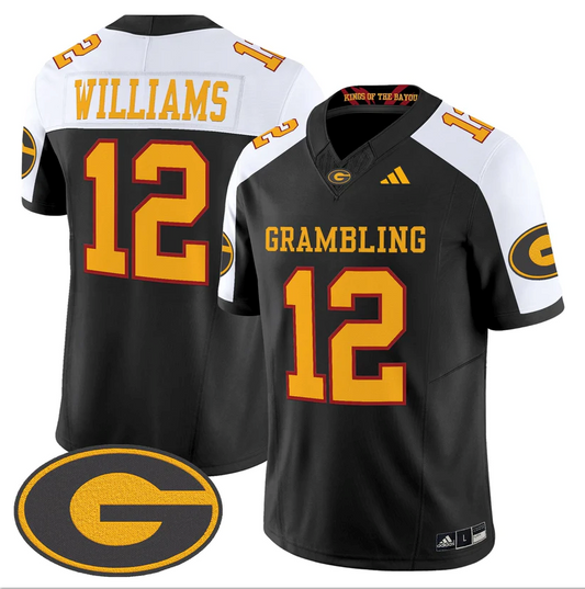 Doug Williams Jersey #12 Grambling Tigers 2025 Vapor Limited Stitched
