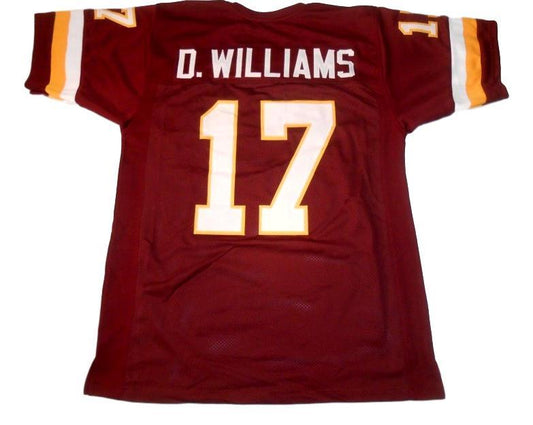 Doug Williams Jersey #17 Custom Unsigned Football Stitched Maroon