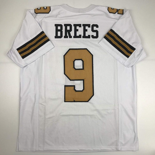Drew Brees Jersey New Orleans Saints Custom Throwback Football