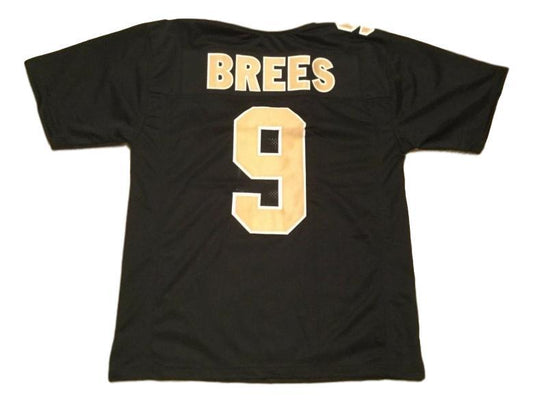 Drew Brees Jersey #9 Custom Unsigned Football Stitched Black