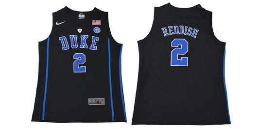 Duke Blue Devils #2 Reddish Basketball NCAA Basketball Jersey Black