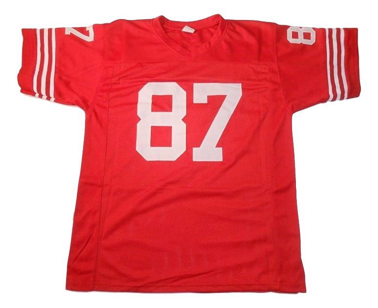 Dwight Clark Jersey #87 Custom Unsigned Football Stitched Red