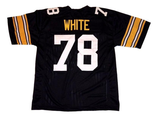 Dwight White Jersey #78 Custom Unsigned Football Stitched Black