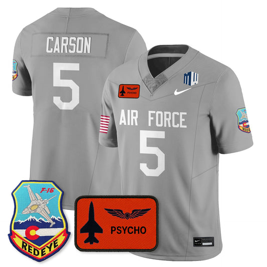 Dylan Carson Jersey #5 Air Force 2025 Honor F-16 Stitched 140th Wing