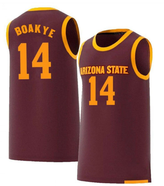 Enoch Boakye Jersey #14 Arizona State Sun Devils College Basketball