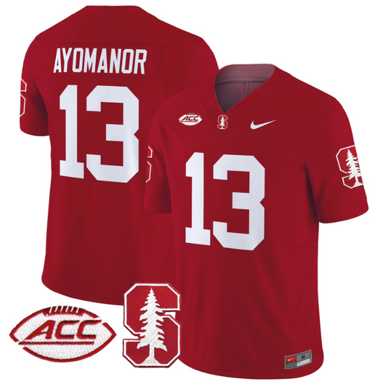 Elic Ayomanor Jersey #13 Stanford Cardinal Vapor Limited College Football Stitched Crimson