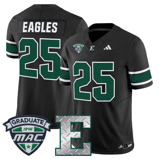 Eagles Jersey #25 Eastern Michigan Eagles 2025 Vapor Limited Stitched