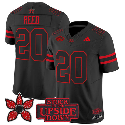 Ed Reed Jersey #20 Miami Hurricanes Stranger Things Edition Vapor Stitched