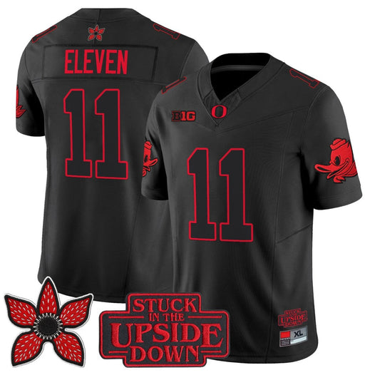Eleven Jersey #11 Oregon Ducks Stranger Things Edition Vapor Limited Stitched