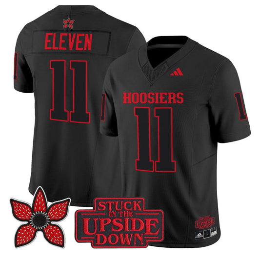Eleven Jersey #11 Indiana Hoosiers Stranger Things Edition Limited Stitched