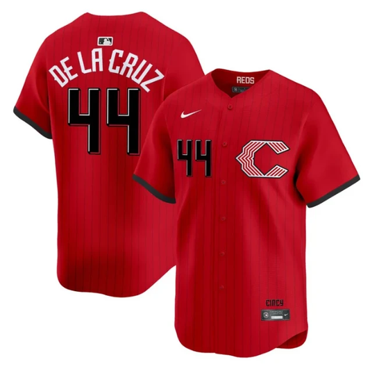 Elly De La Cruz Jersey #44 Cincinnati Reds 2026 City Connect Premier Stitched