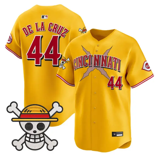 Elly De La Cruz Jersey #44 Cincinnati Reds One Piece Premier Stitched