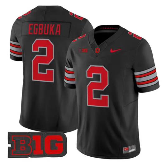 Emeka Egbuka Jersey #2 Ohio State 2026 Tunnel Vision Limited Stitched