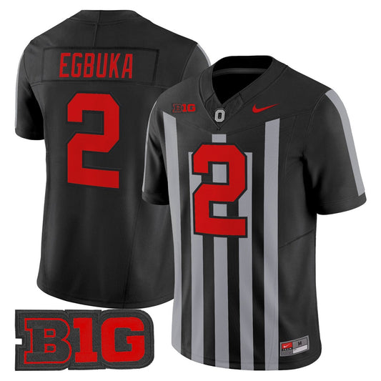 Emeka Egbuka Jersey #2 Ohio State Buckeyes Throwback Vapor Stitched