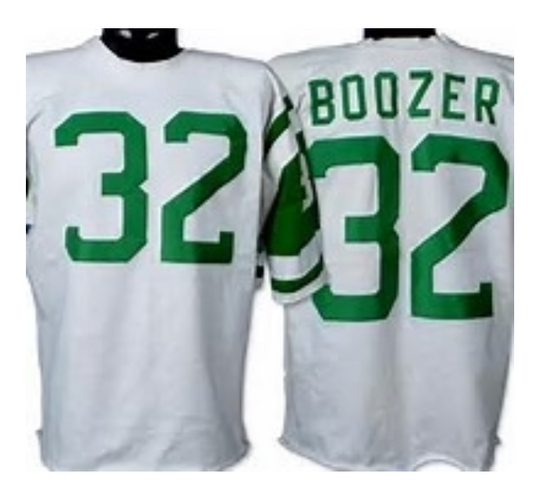 Emerson Boozer Jersey New York Jets Custom Throwback Football White