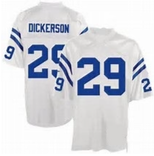 Eric Dickerson Jersey Indianapolis Colts Custom Throwback Football White