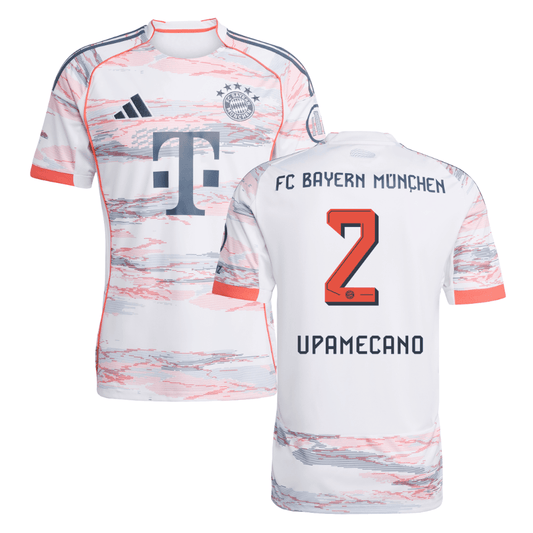 Eric Dier #15 Bayern Munich 2025-26 Away Men Jersey – White