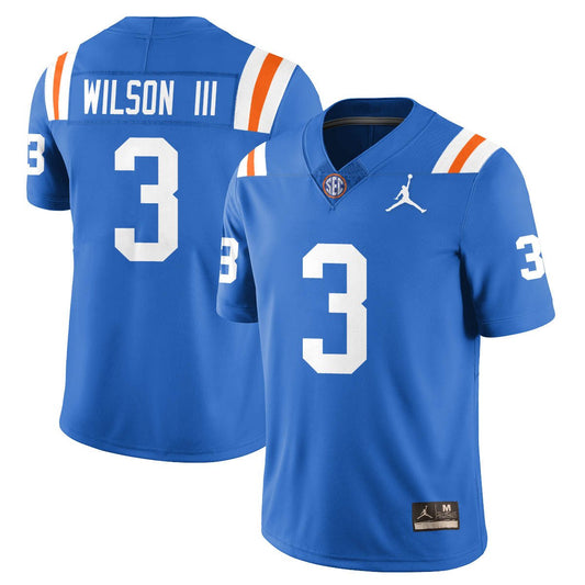 Eugene Wilson III Jersey #3 Florida Gators Bring Back 1960s Throwback Blue