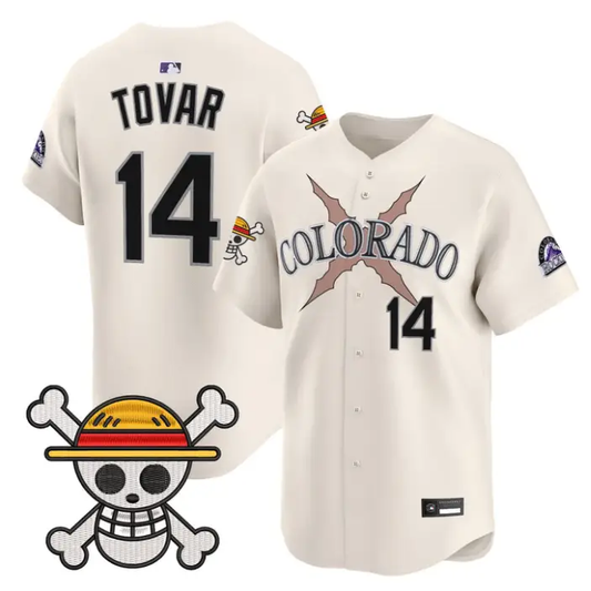 Ezequiel Tovar Jersey #14 Colorado Rockies One Piece Premier Stitched
