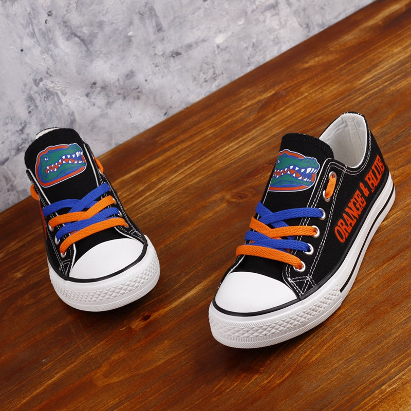 Florida Gators Limited Print NCAA College Students Low Top Canvas Shoes Sport Sneakers 2