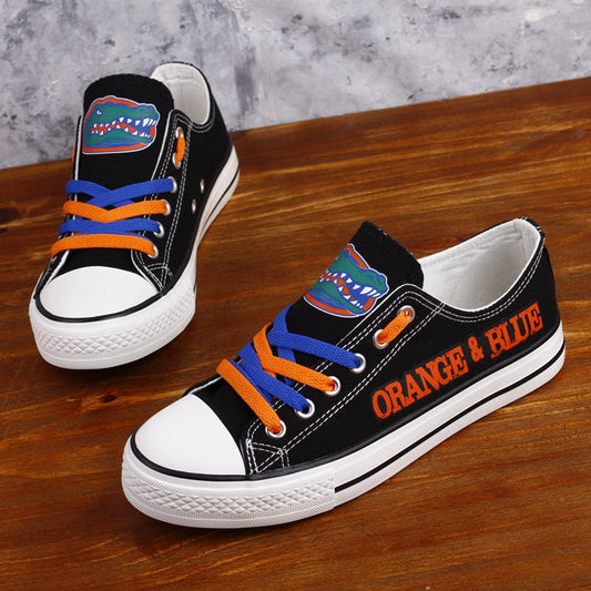 Florida Gators Limited Print NCAA College Students Low Top Canvas Shoes Sport Sneakers 2