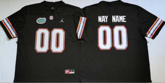 Florida Gators Custom Name and Number College Football Jersey Black