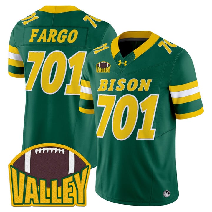 Fargo Jersey #701 North Dakota State Bison 2025 Limited Stitched