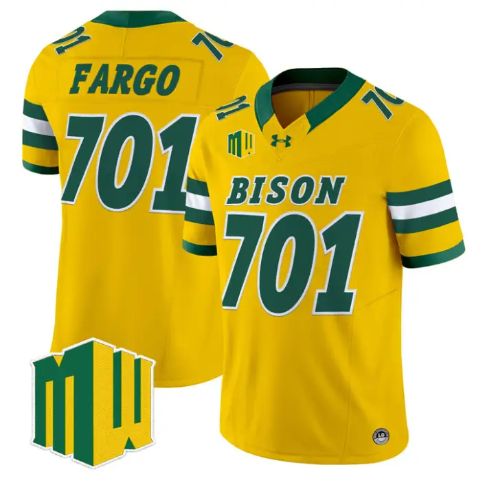 Fargo Jersey #701 North Dakota State Bison 2026 Vapor Limited Stitched