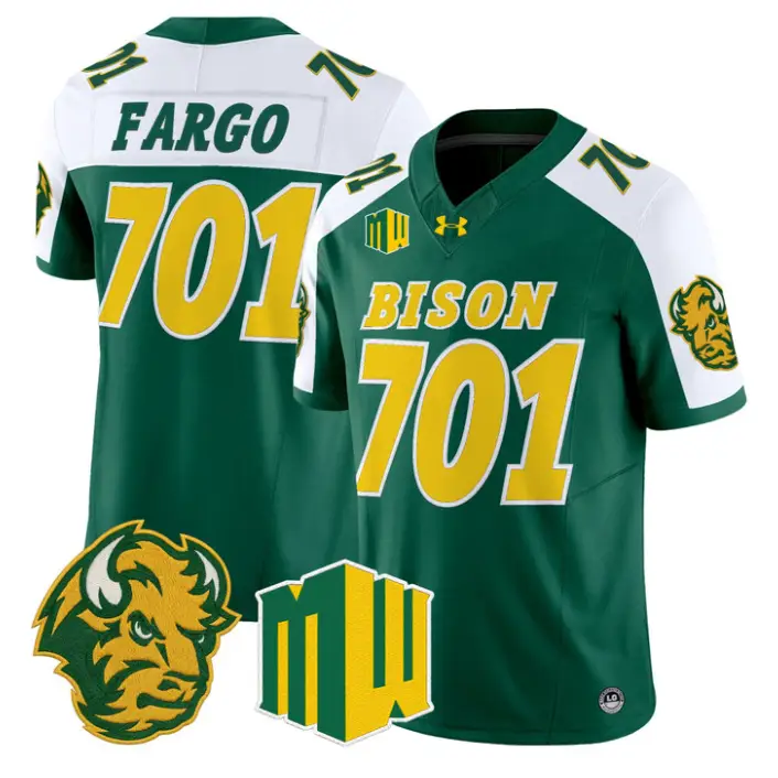 Fargo Jersey #701 North Dakota State Bison 2026 Vapor Limited Stitched