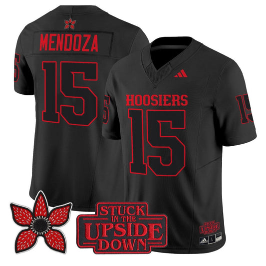 Fernando Mendoza Jersey #15 Indiana Hoosiers Stranger Things Edition Stitched